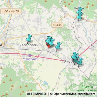 Mappa Via della Stazione, 55016 Lucca LU, Italia (4.00727)