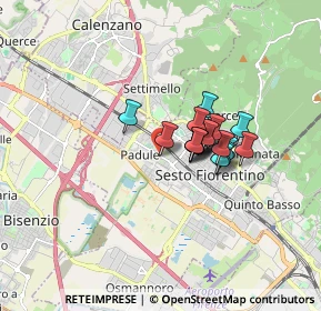 Mappa AMBULATORIO TOGLIATTI DR.SSA ALICE ZAGAGLIONI DIETISTA, 50019 Sesto Fiorentino FI, Italia (1.11778)