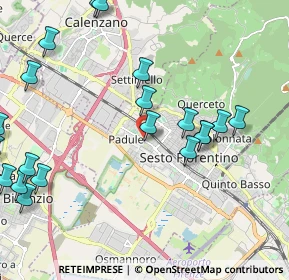 Mappa AMBULATORIO TOGLIATTI DR.SSA ALICE ZAGAGLIONI DIETISTA, 50019 Sesto Fiorentino FI, Italia (2.696)