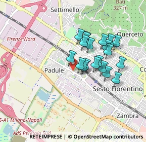 Mappa AMBULATORIO TOGLIATTI DR.SSA ALICE ZAGAGLIONI DIETISTA, 50019 Sesto Fiorentino FI, Italia (0.73)