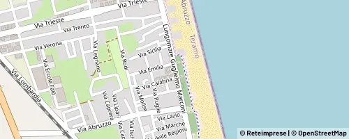 Mappa Alba Adriatica