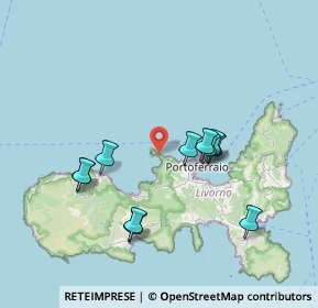 Mappa Via Ponte del Brogi Enfola Viticcio, 57037 Portoferraio LI, Italia (7.12909)