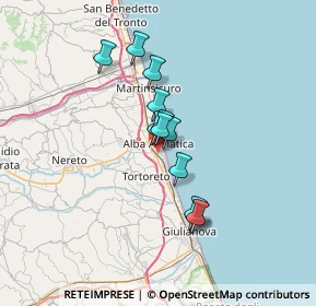 Mappa Via Ercole Falò, 64011 Alba Adriatica TE, Italia (5.20917)