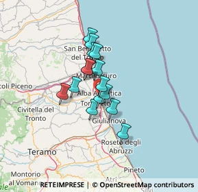 Mappa Via Ercole Falò, 64011 Alba Adriatica TE, Italia (8.97667)