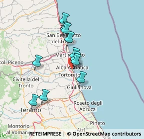 Mappa Via Ercole Falò, 64011 Alba Adriatica TE, Italia (12.38909)