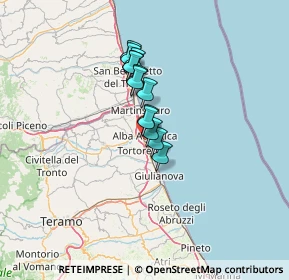 Mappa Via Ercole Falò, 64011 Alba Adriatica TE, Italia (8.79923)