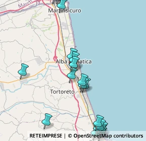 Mappa Via Ercole Falò, 64011 Alba Adriatica TE, Italia (5.4365)