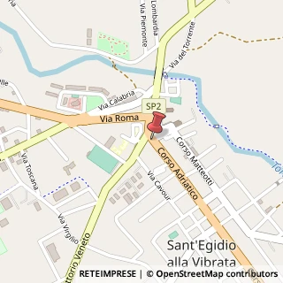 Mappa Corso Adriatico, 36, 64016 Sant'Egidio alla Vibrata, Teramo (Abruzzo)