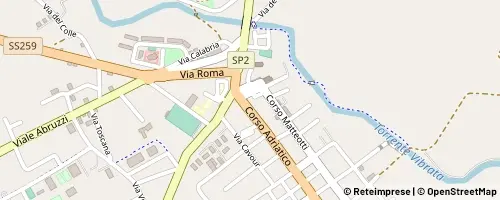 Mappa Sant’Egidio alla Vibrata