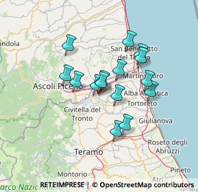 Mappa Strada Vicinale Casette, 64010 Ancarano TE, Italia (11)