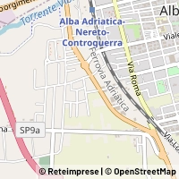 Karte Alba Adriatica