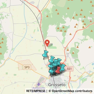 Mappa Strada del Bottegone, 58100 Grosseto GR, Italia (4.963)