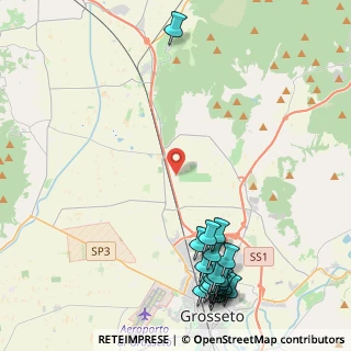 Mappa Strada del Bottegone, 58100 Grosseto GR, Italia (6.228)