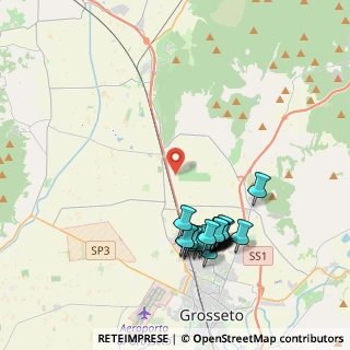 Mappa Strada del Bottegone, 58100 Grosseto GR, Italia (4.4005)