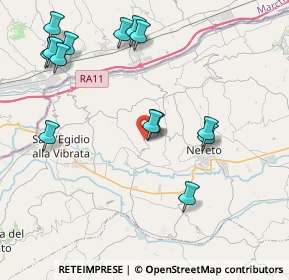 Mappa Via XX Settembre, 64010 Torano Nuovo TE, Italia (4.75714)