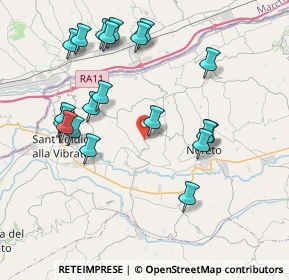 Mappa Via XX Settembre, 64010 Torano Nuovo TE, Italia (4.3365)