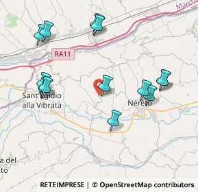 Mappa Via XX Settembre, 64010 Torano Nuovo TE, Italia (4.42615)