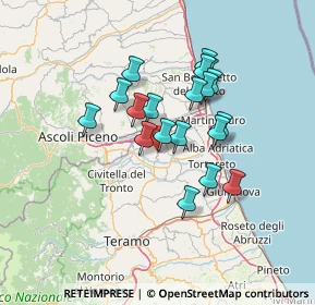 Mappa Via XX Settembre, 64010 Torano Nuovo TE, Italia (11.45474)