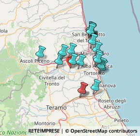Mappa Via XX Settembre, 64010 Torano Nuovo TE, Italia (11.9845)