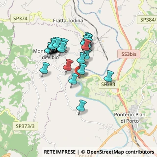 Mappa Frazione Montemolino, 06059 Todi PG, Italia (1.64333)