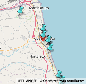 Mappa 64011 Alba Adriatica TE, Italia (5.90385)