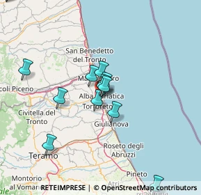 Mappa 64011 Alba Adriatica TE, Italia (16.45154)