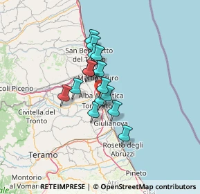 Mappa 64011 Alba Adriatica TE, Italia (8.92933)