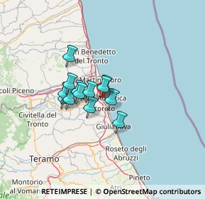 Mappa 64011 Alba Adriatica TE, Italia (8.63154)