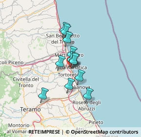 Mappa 64011 Alba Adriatica TE, Italia (8.965)