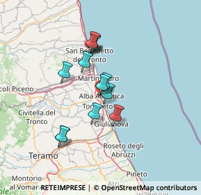 Mappa 64011 Alba Adriatica TE, Italia (11.22385)
