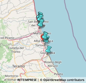 Mappa 64011 Alba Adriatica TE, Italia (9.78455)