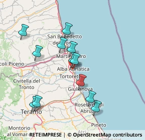 Mappa 64011 Alba Adriatica TE, Italia (14.72083)