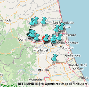 Mappa Via Liguria, 64016 Sant'Egidio alla Vibrata TE, Italia (9.6115)