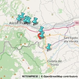 Mappa Viale Genova, 63084 Folignano AP, Italia (3.90455)