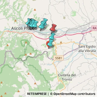 Mappa Viale Genova, 63084 Folignano AP, Italia (3.95941)