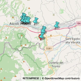 Mappa Viale Genova, 63084 Folignano AP, Italia (4.34176)