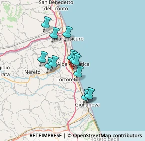 Mappa Ss 16 Km 401+77, 64011 Alba Adriatica TE, Italia (5.48615)