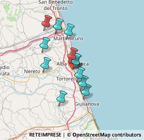Mappa Ss 16 Km 401+77, 64011 Alba Adriatica TE, Italia (5.57833)