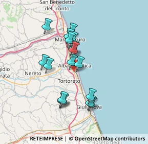Mappa Ss 16 Km 401+77, 64011 Alba Adriatica TE, Italia (6.34)