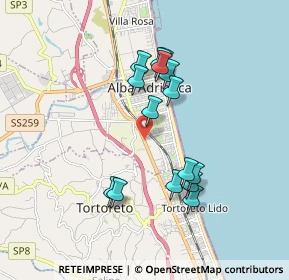 Mappa Ss 16 Km 401+77, 64011 Alba Adriatica TE, Italia (1.692)