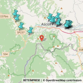 Mappa Sorgente termale di Castel Torsino, 63100 Ascoli Piceno AP, Italia (5.46421)