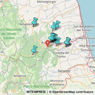Mappa Sorgente termale di Castel Torsino, 63100 Ascoli Piceno AP, Italia (10.20933)