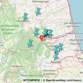 Mappa Sorgente termale di Castel Torsino, 63100 Ascoli Piceno AP, Italia (12.61636)