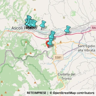 Mappa Via Roma, 63084 Folignano AP, Italia (4.30941)