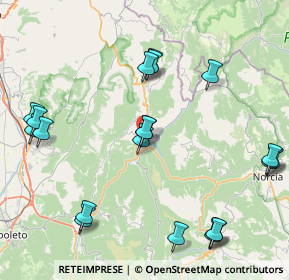 Mappa 06041 Cerreto di Spoleto PG, Italia (10.3715)