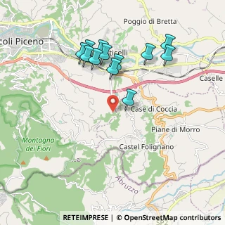 Mappa Localita Cavignano, 63100 Ascoli Piceno AP, Italia (1.9875)