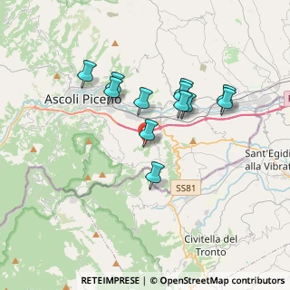 Mappa Localita Cavignano, 63100 Ascoli Piceno AP, Italia (3.2025)