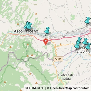Mappa Localita Cavignano, 63100 Ascoli Piceno AP, Italia (5.79818)