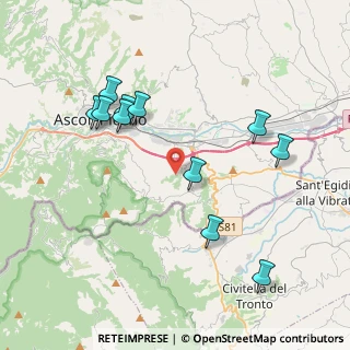 Mappa Localita Cavignano, 63100 Ascoli Piceno AP, Italia (4.27455)