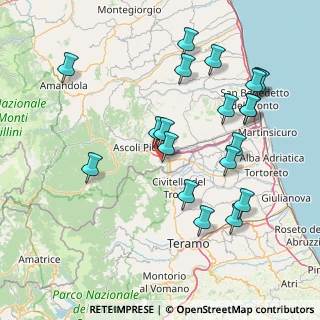 Mappa Localita Cavignano, 63100 Ascoli Piceno AP, Italia (17.5775)